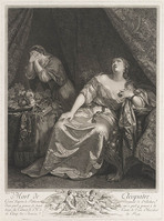 KG 13436
<br/>
Dood van Cleopatra
<br/>
<em>Wille, Johann Georg (1715-1808)</em>